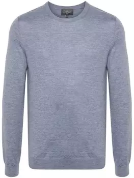 Eric Bompard свитер с круглым вырезом, синий