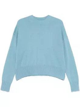 Eric Bompard свитер с круглым вырезом, синий