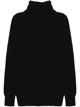 Eric Bompard свитер с высоким воротником, черный