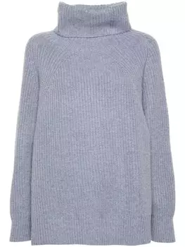 Eric Bompard свитер с высоким воротником, серый