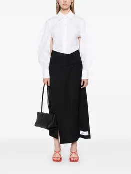 Erika Cavallini рубашка на пуговицах, белый