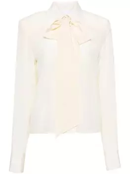 Erika Cavallini шелковая рубашка, нейтральный цвет