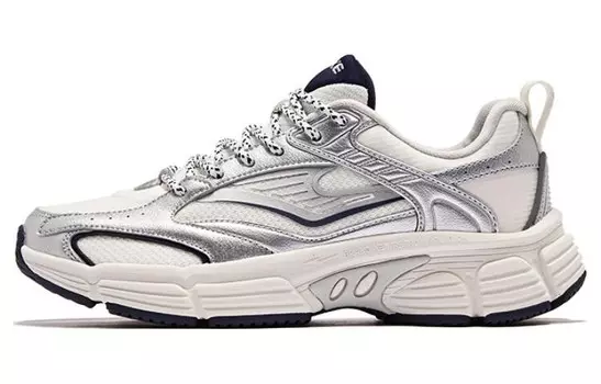 ERKE Era Lifestyle Shoes Women's Low-top White/black/silver