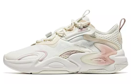 ERKE Lingxiao Lifestyle Shoes Women's Low-top White/brown/pink