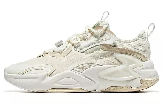 ERKE Lingxiao Lifestyle Shoes Women's Low-top White/Brown