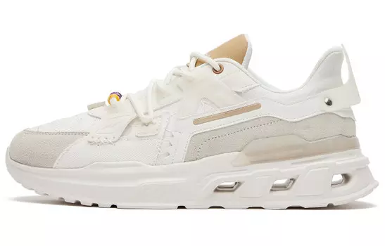 ERKE Xun Lifestyle Shoes Men Low-top Unbleached Primary Colors/khaki