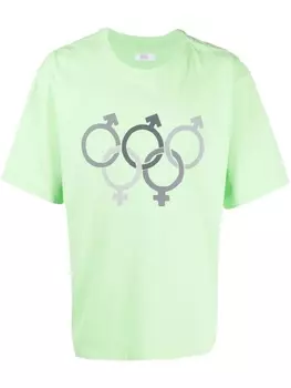 ERL футболка Olympics Sex, зеленый