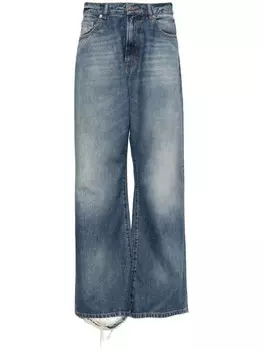 ERL потертые джинсы, синий