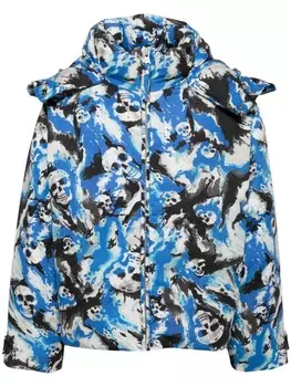 ERL пуховик Skull, синий