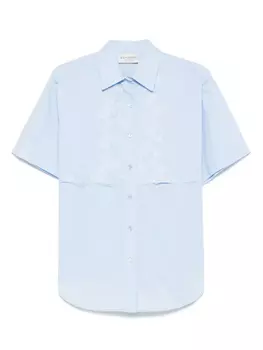 ERMANNO FIRENZE рубашка на пуговицах, синий