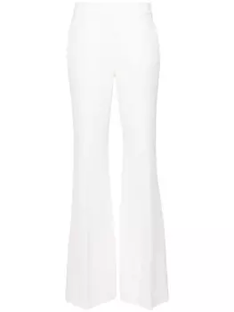 Ermanno Scervino брюки bootcut со складками, нейтральный цвет