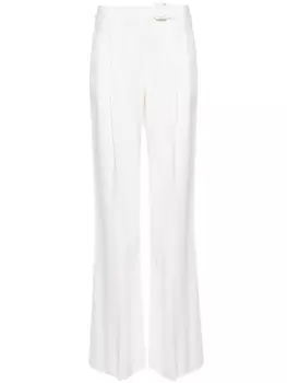Ermanno Scervino брюки строгого кроя с поясом, белый