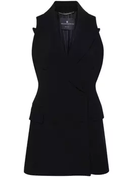 Ermanno Scervino двубортный жилет, черный