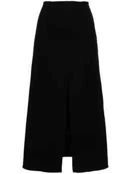 Ermanno Scervino фетровая юбка-миди А-силуэта, черный