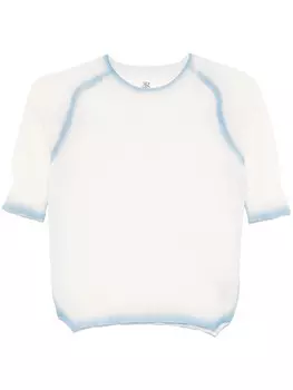 Ermanno Scervino футболка тонкой вязки, нейтральный цвет