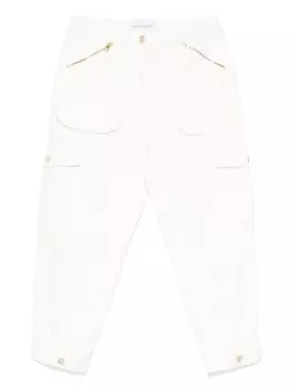 Ermanno Scervino Junior брюки карго, белый