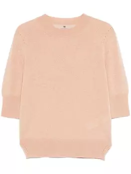 Ermanno Scervino кашемировая футболка, розовый