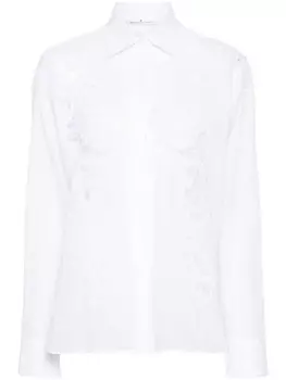 Ermanno Scervino кружевная рубашка, белый