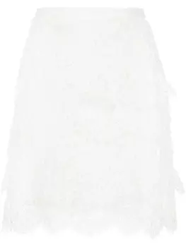 Ermanno Scervino кружевная юбка, белый
