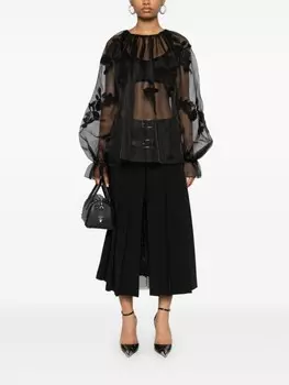 Ermanno Scervino плиссированная юбка, черный