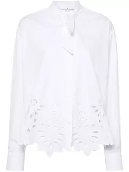Ermanno Scervino поплиновая рубашка, белый