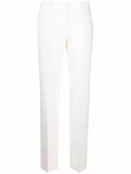 Ermanno Scervino прямые брюки строгого кроя, белый