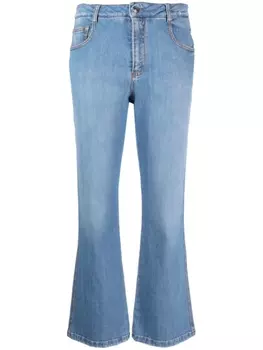 Ermanno Scervino расклешенные джинсы, синий