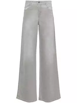 Ermanno Scervino широкие джинсы, серый