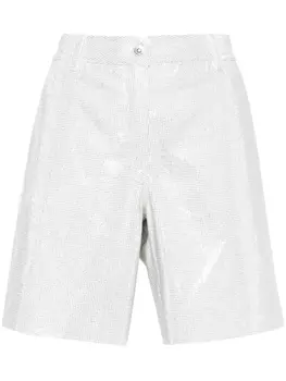 Ermanno Scervino шорты с кристаллами, белый
