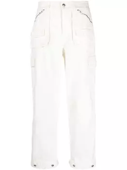 Ermanno Scervino укороченные брюки карго, белый