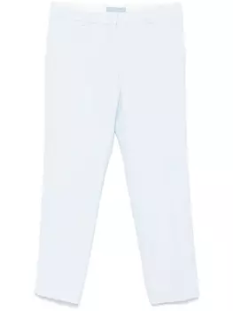 Ermanno Scervino зауженные брюки со складками, синий