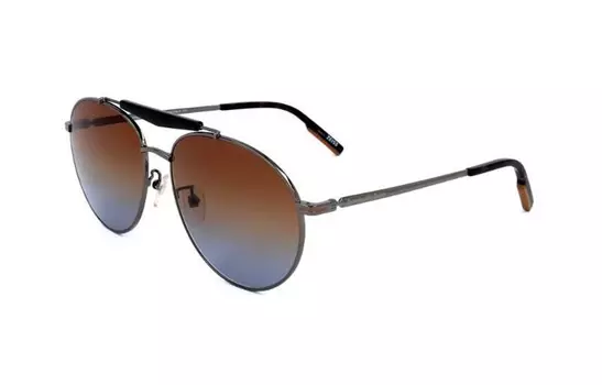 Ermenegildo Zegna Солнцезащитные очки мужские черные