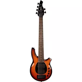 Ernie Ball Music Man Bongo 6 6-струнная электрическая бас-гитара Harvest Orange