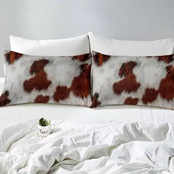 Erosebridal милое пуховое одеяло с коровьим принтом, Multi 19