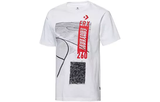 ERX Футболка мужская белая Converse, белый