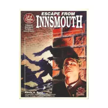 Escape from Innsmouth (1st Edition), Call of Cthulhu - Rule, Source & Supplement Books (Chaosium 1st-5.5 Editions), мягкая обложка