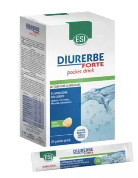 Esi Diurerbe Forte Pocket Drink Lemon 24 пакетика Дренирующая добавка