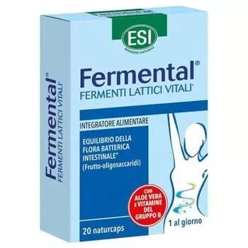 Esi Добавка пробиотиков Fermental Max Naturacaps 20 пакетиков, Unbranded