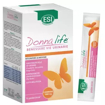 Esi Donna Life Благополучие мочевых путей 16 карманных напитков