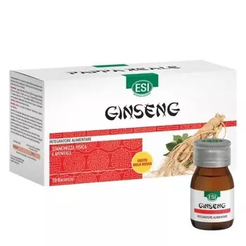 ESI Ginseng 10 флаконов Добавка при физической и умственной усталости
