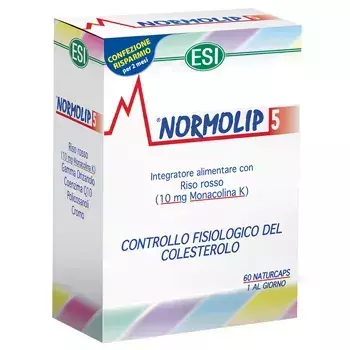 Esi Normolip 5 60 капсул Холестериновая добавка