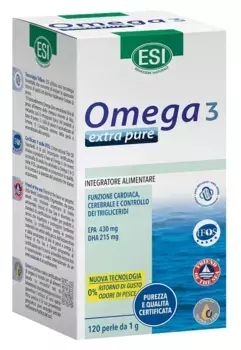 ESI Omega 3 Extra Pure 120 Pearls Добавка с омега-3 и витамином Е