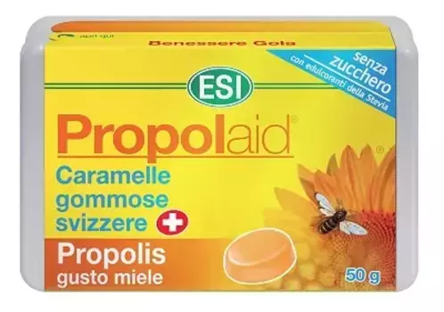 Esi Propolaid Медовые конфеты для здоровья горла 50 г со вкусом меда