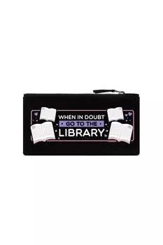 Если сомневаешься, пойди в библиотеку. Пенал Grindstore, черный