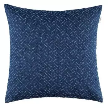 ESPRIT домашний декоративный чехол на подушку без наполнения Adele цвет темно-синий размер 45x45