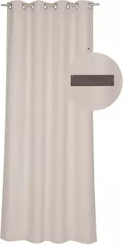 Esprit штора с люверсами Арфа натуральная 140х250см, бежевый