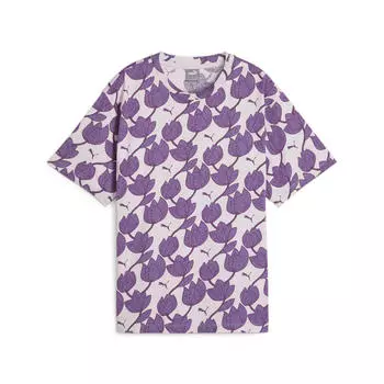 ESS+ BLOSSOM женская футболка ПУМА PUMA, цвет purpura