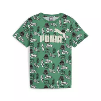 ESS+ MID 90s PUMA Archive Зеленая футболка для мальчика