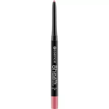 Essence 8-часовой матовый комфортный карандаш для губ № 15, розовый, стойкий, матовый, веганский, водостойкий