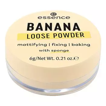 Essence Банановый рассыпчатый порошок 6г, Yellow